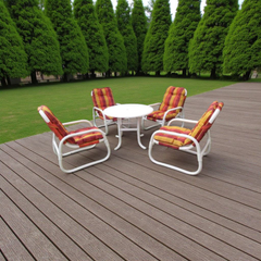 5Pcs Set Miami chair & table