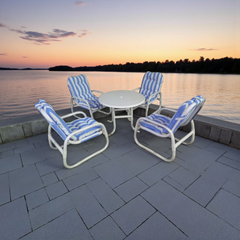 5Pcs Set Miami chair & table