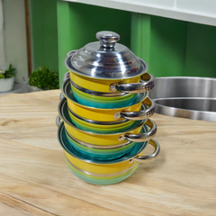 2Tones cook ware set 8pcs