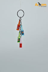 Cute Mini Bottles Keychain (pack of 4pcs)