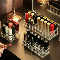 24 Grid Acrylic Cosmetic Display Case