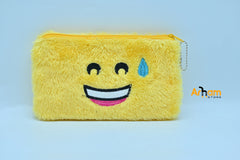 Baby girl's yellow Emoji pouch 4