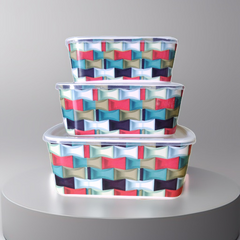 Melamine bowl set #1022 (Just Looking Like a Wow)