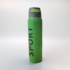 Straw Stainless Steel Fashion Sport Water Bottle, 500ml