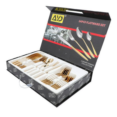 24 Piece's Cutlery Set