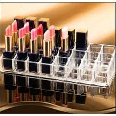 24 Grid Acrylic Cosmetic Display Case