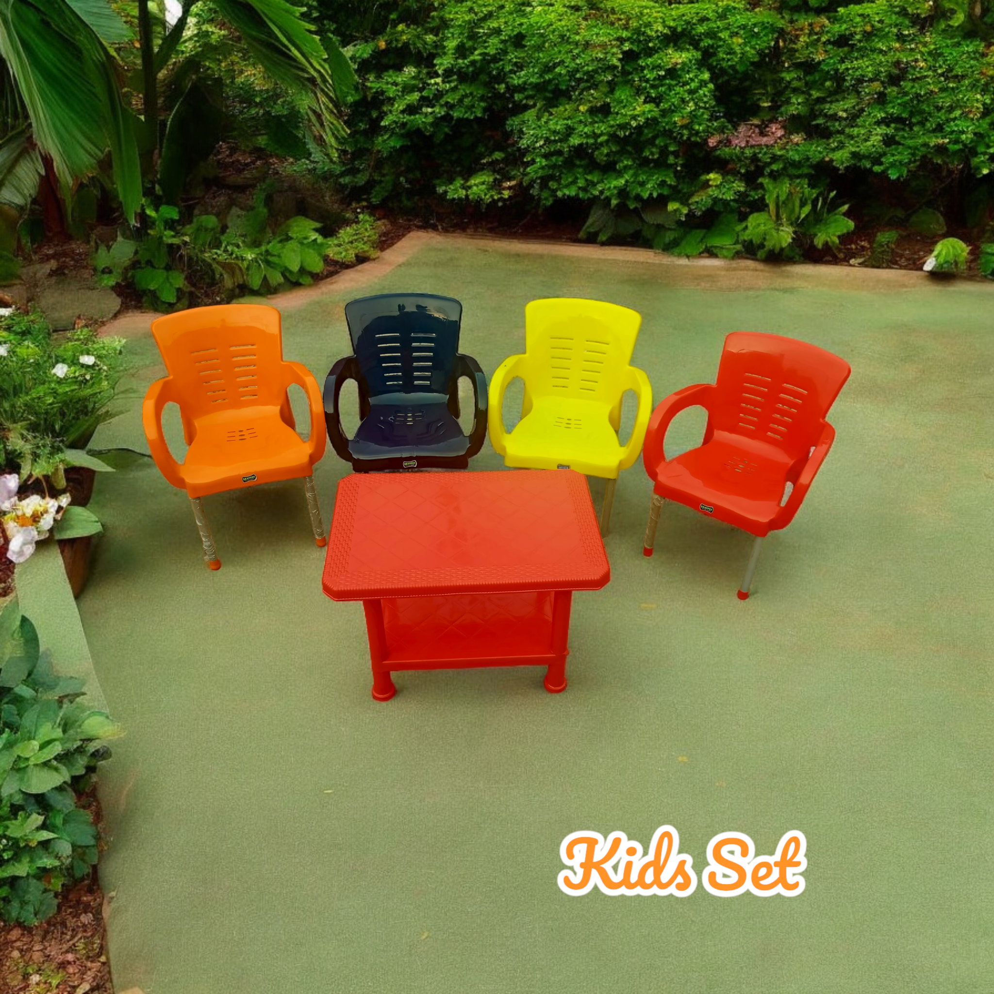 Kids chair set 5pcs