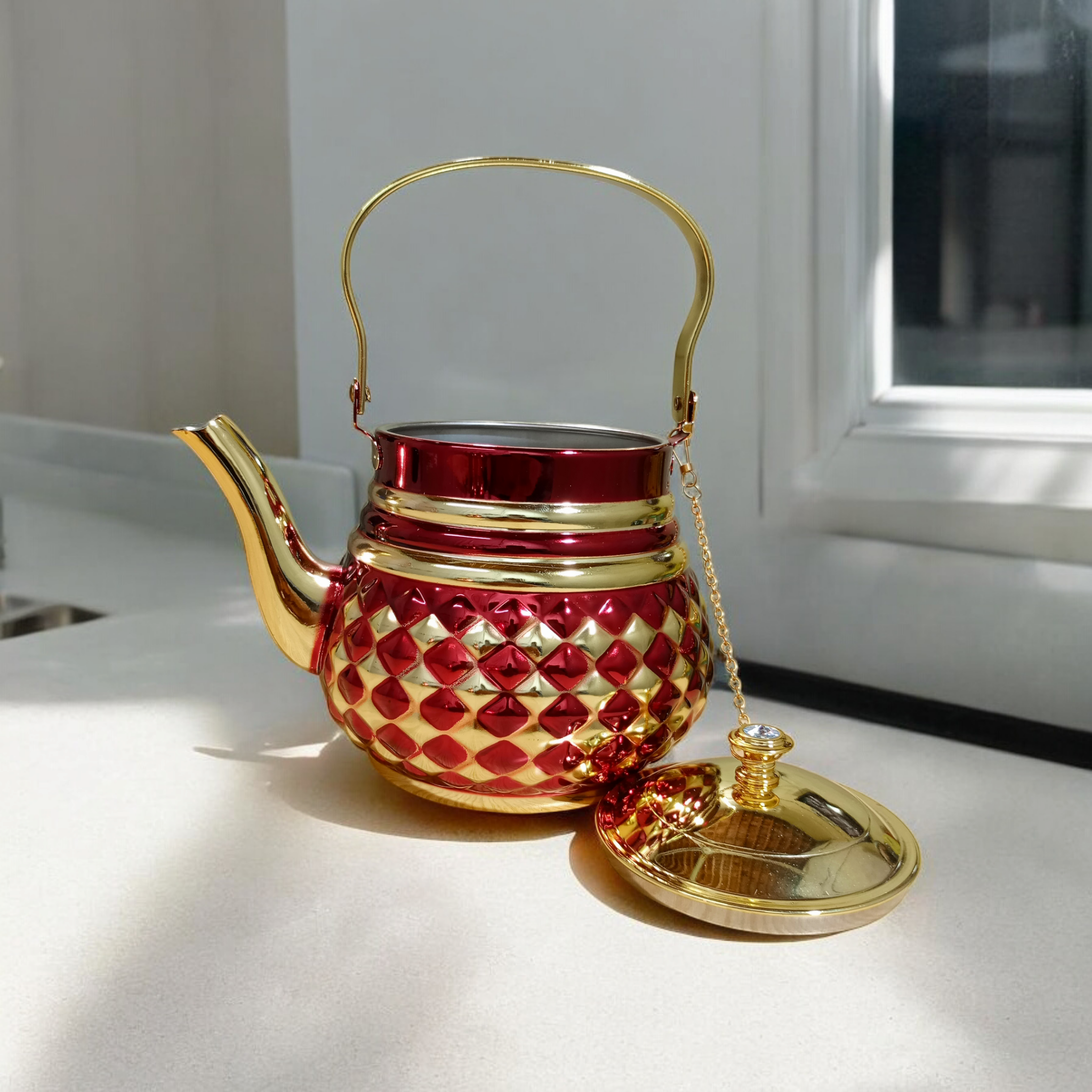 Royal Tea Pot 2.0L (Stainless Steel)