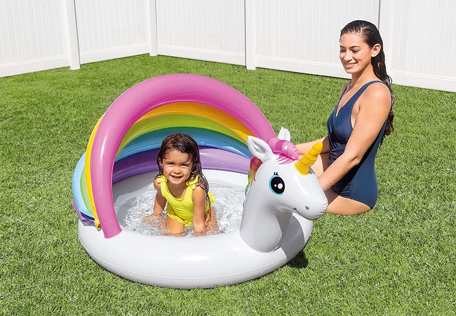 Unicorn Baby Swimming Pool Multicolor