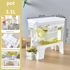 Beverage Dispenser with Dual-Use Stand