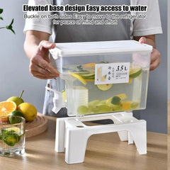 Beverage Dispenser with Dual-Use Stand