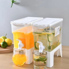 Beverage Dispenser with Dual-Use Stand