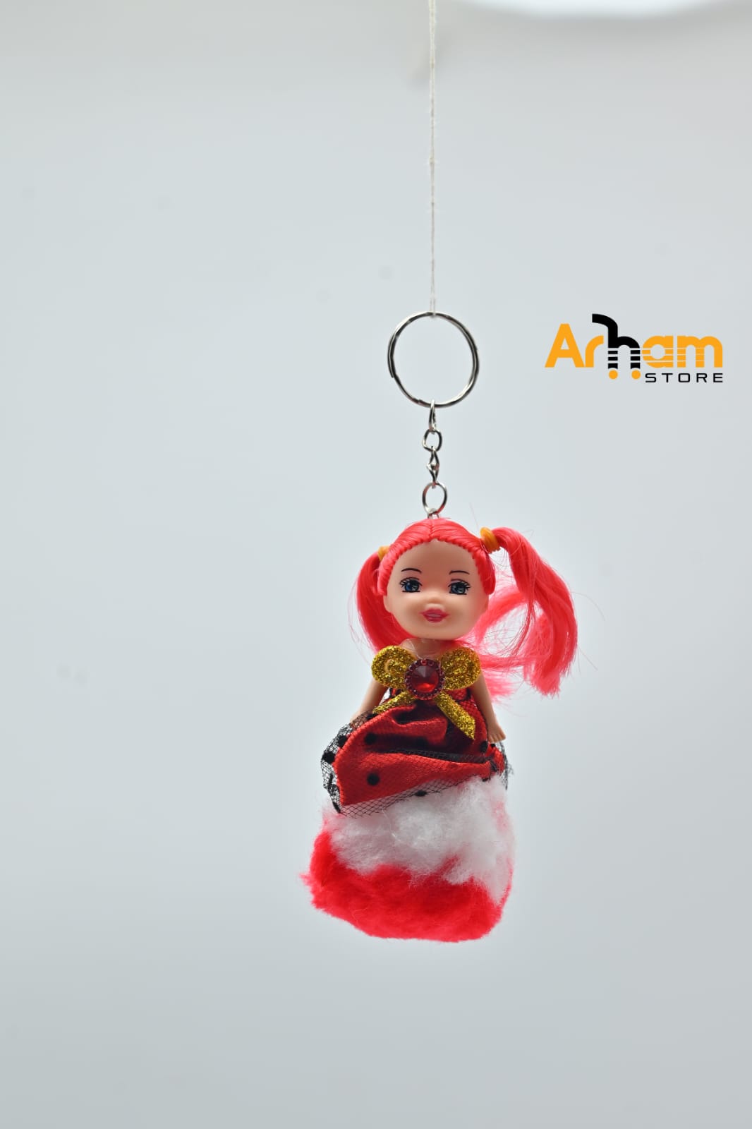 Cotton doll Keychain