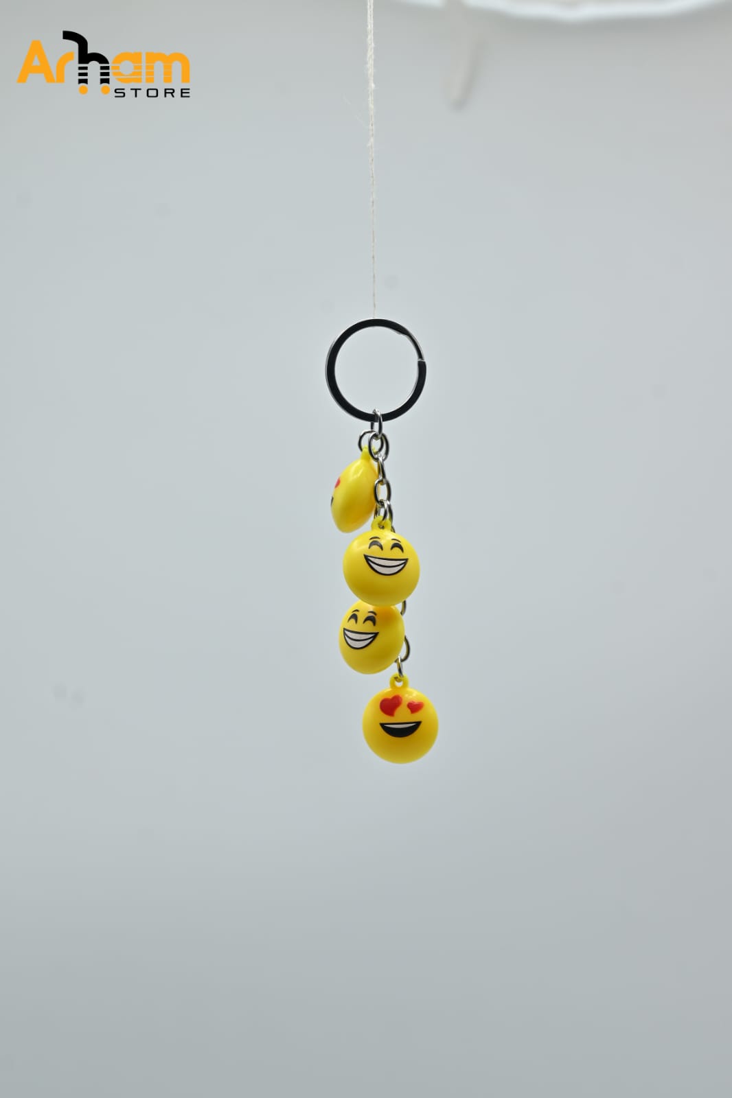 Cute Mini smiley emojis Keychain