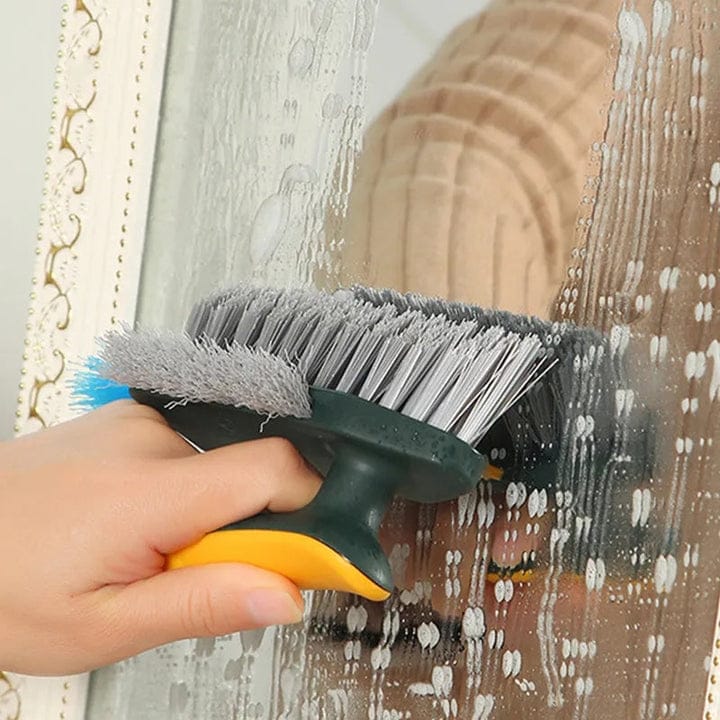 Scraping Brush Integrated Household