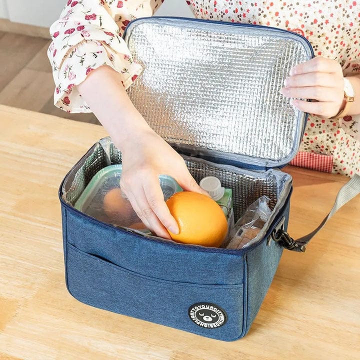 PREMIUM INSULATED LUNCH BAG WITH SHOULDER STRAP