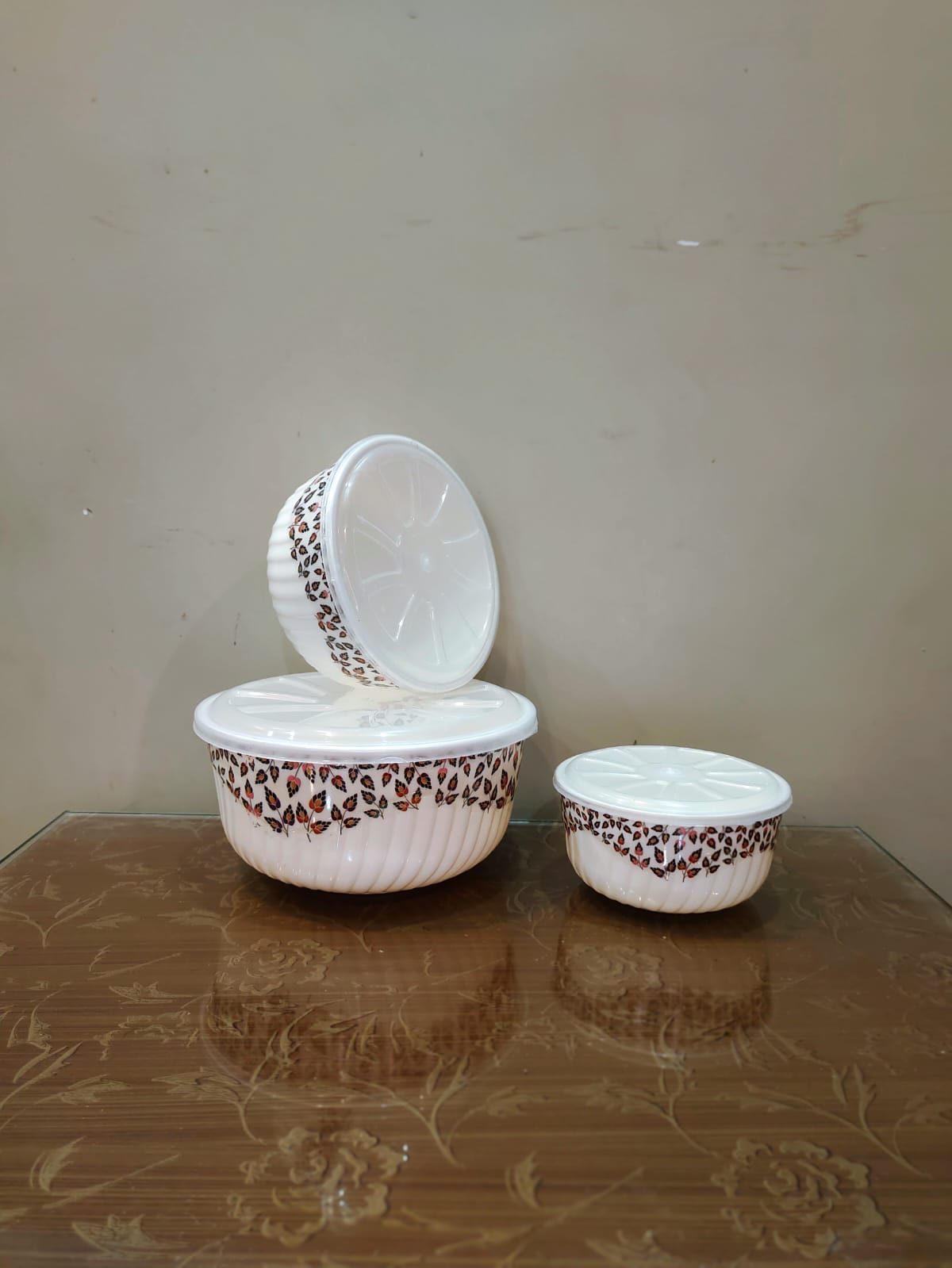 Melamine Round Bowl set #801 (Just Looking Like a Wow)