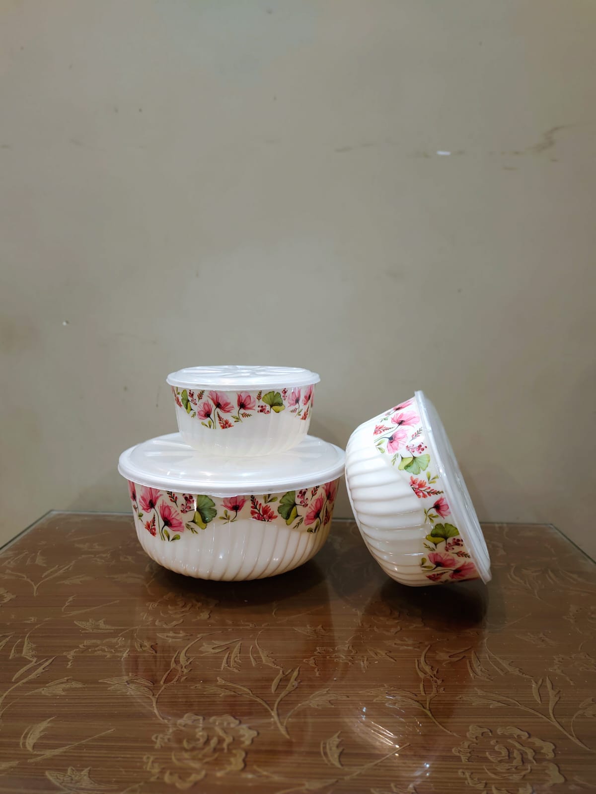 Melamine Round bowl set #802 (Just Looking Like a Wow)