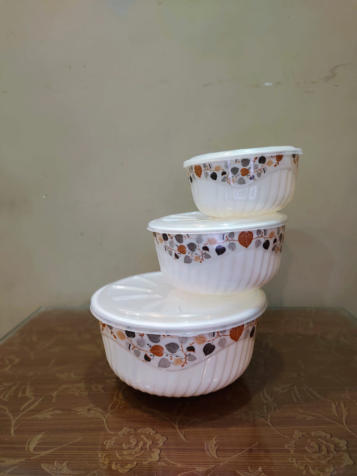 Melamine Round bowl set #805 (Just Looking Like a Wow)