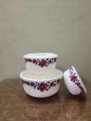 Melamine Round bowl set #804 (Just Looking Like a Wow)