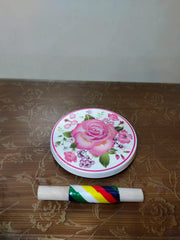 Melamine Rolling Board with Wooden Rolling Pin Toy