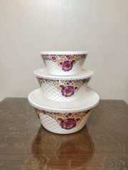 Melamine bowl set #401 (Just Looking Like a Wow)