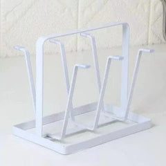 Metal glass stand with 6 placements