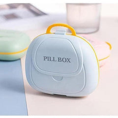 Multipurpose Pills Organizer Box with 7 Compartments