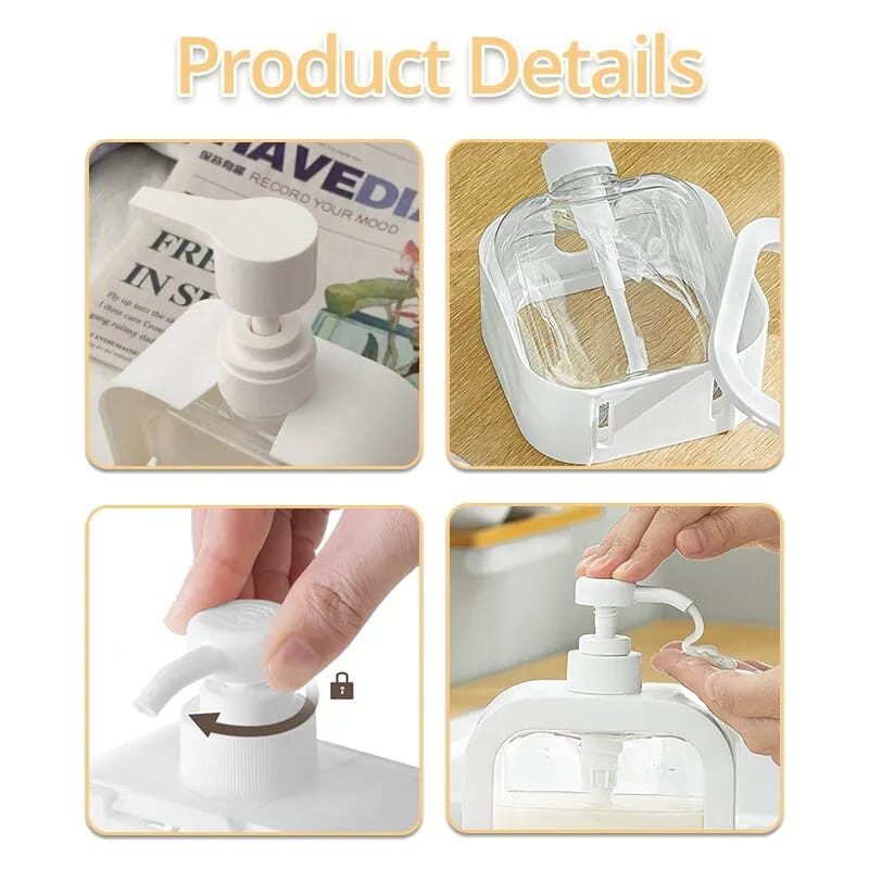 Refillable Lotion & soap dispenser