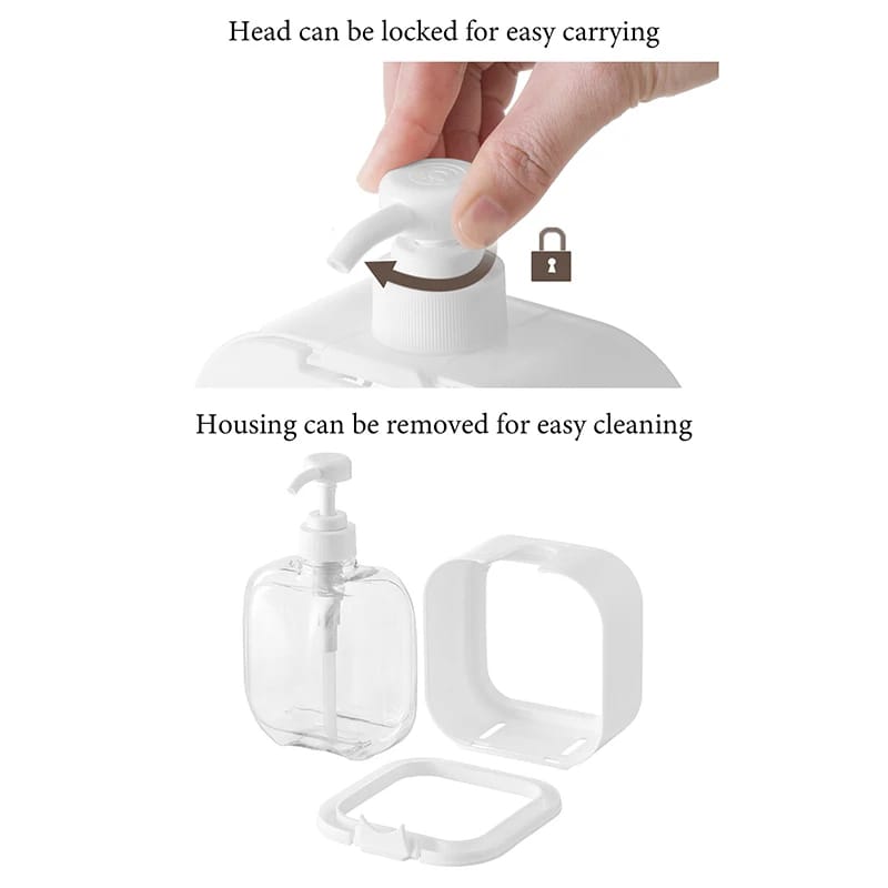 Refillable Lotion & soap dispenser