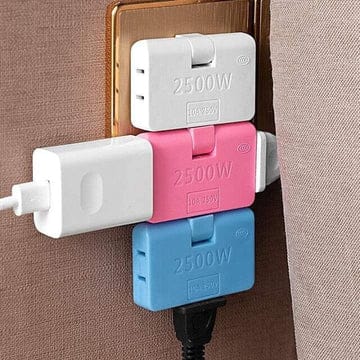 1Pcs Rotatable plug adapter