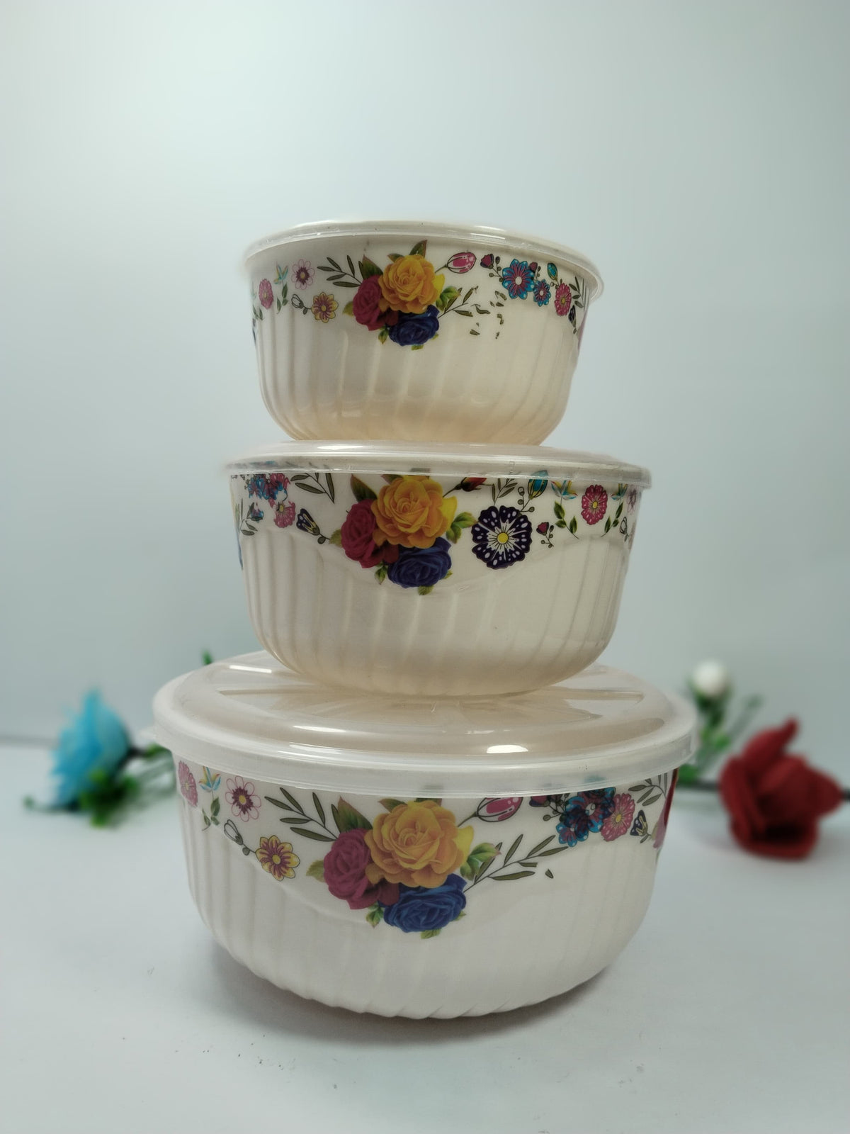 Melamine Round bowl set #807 (Just Looking Like a Wow)