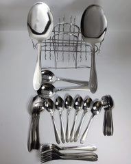 Stainless Cutlery set 29pcs with stand #1001