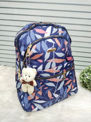 Fashion backpack with trendy prints