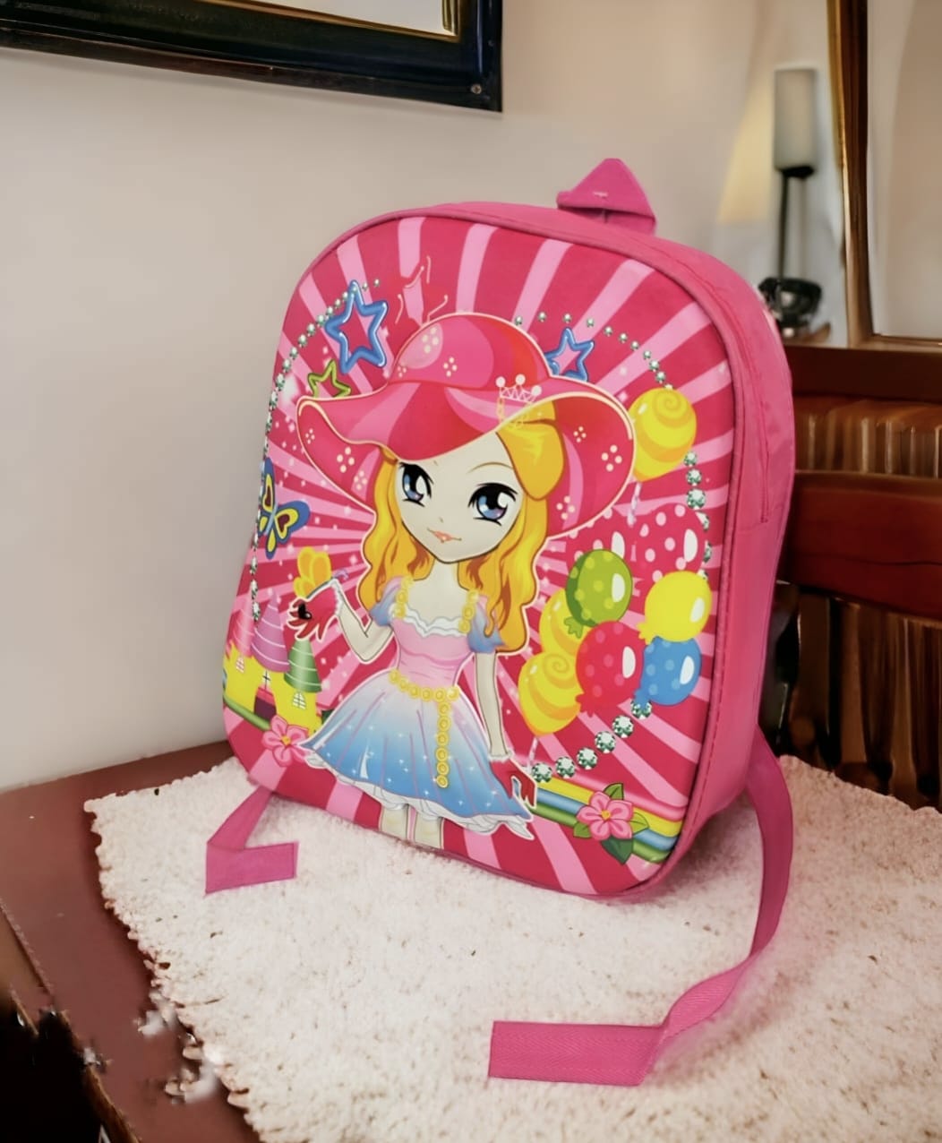 Cute Cartoon Backpack For Girls Boys Mini 3D Hard Stuff