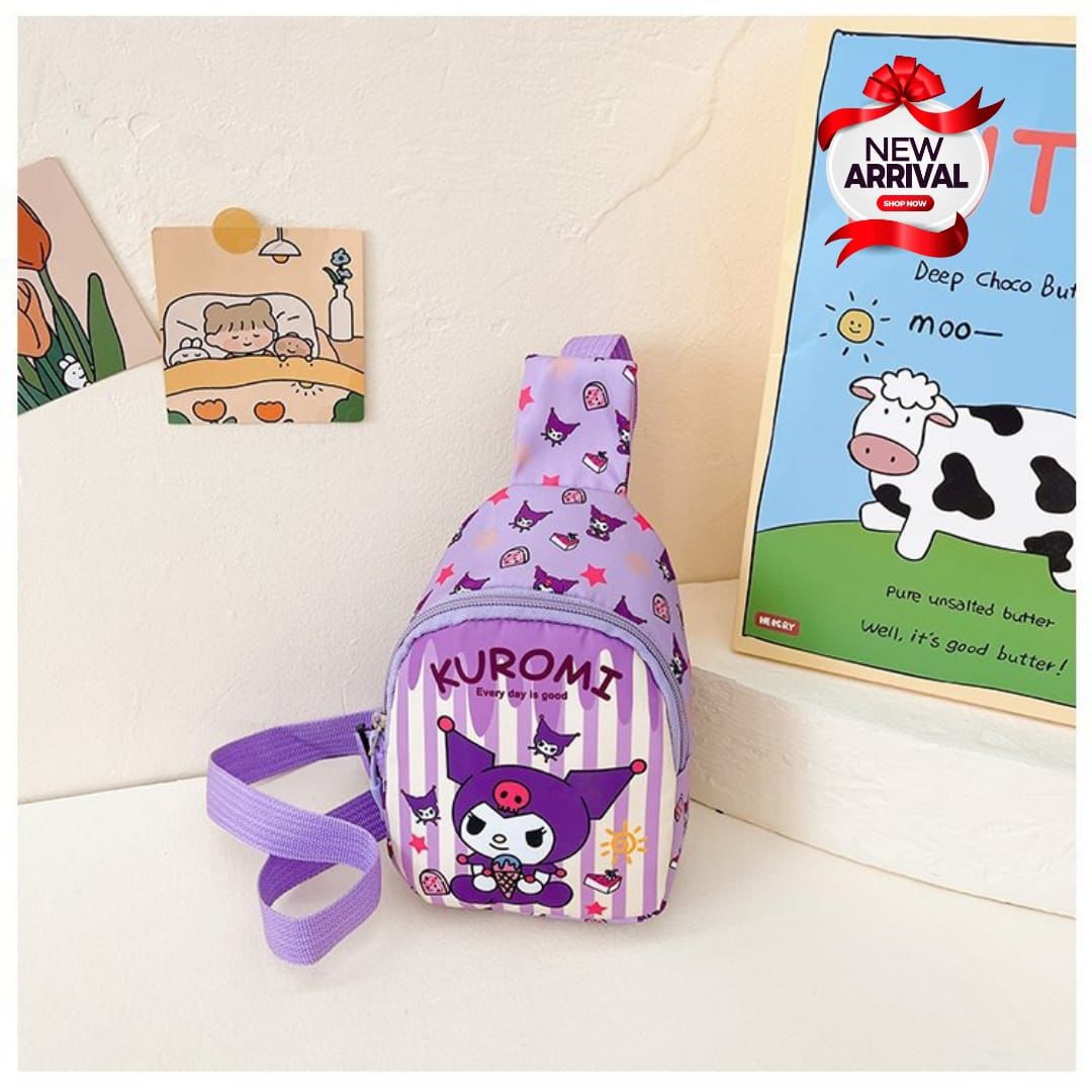 New Disney Character Waist Side Cross Body Bag for Kids