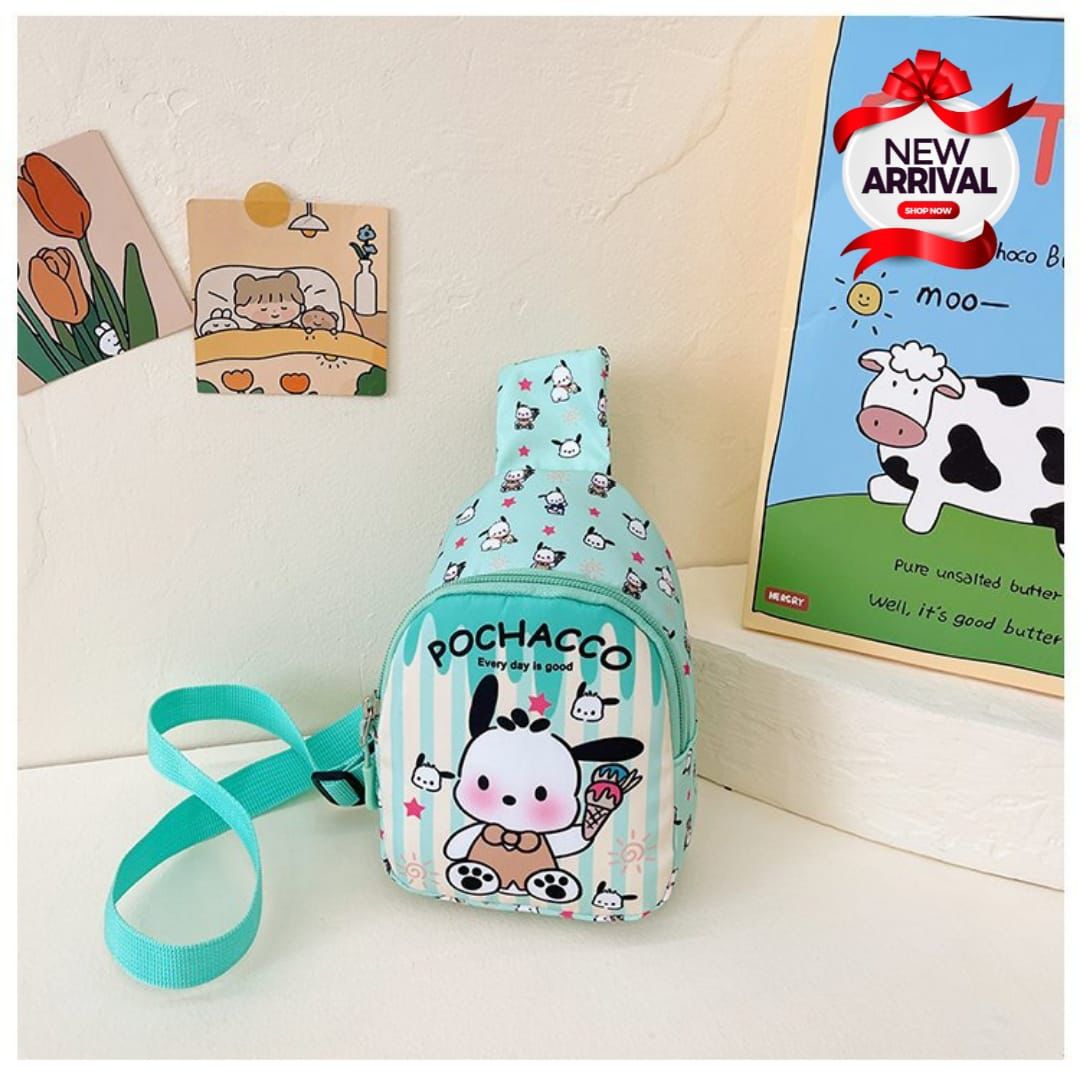 New Disney Character Waist Side Cross Body Bag for Kids