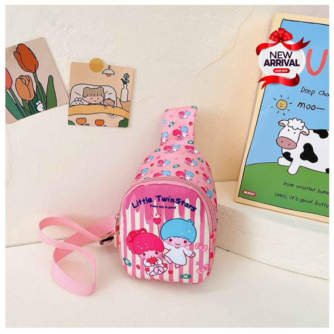 New Disney Character Waist Side Cross Body Bag for Kids