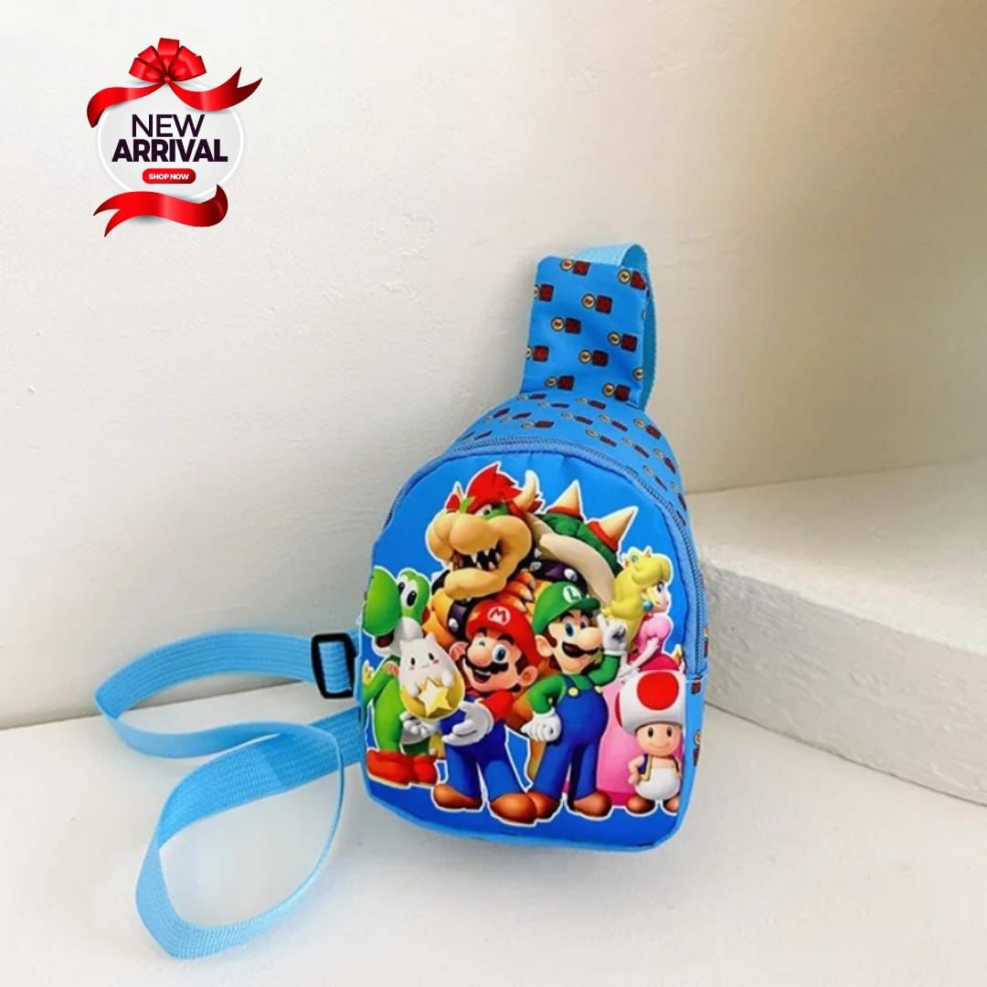 New Disney Character Waist Side Cross Body Bag for Kids