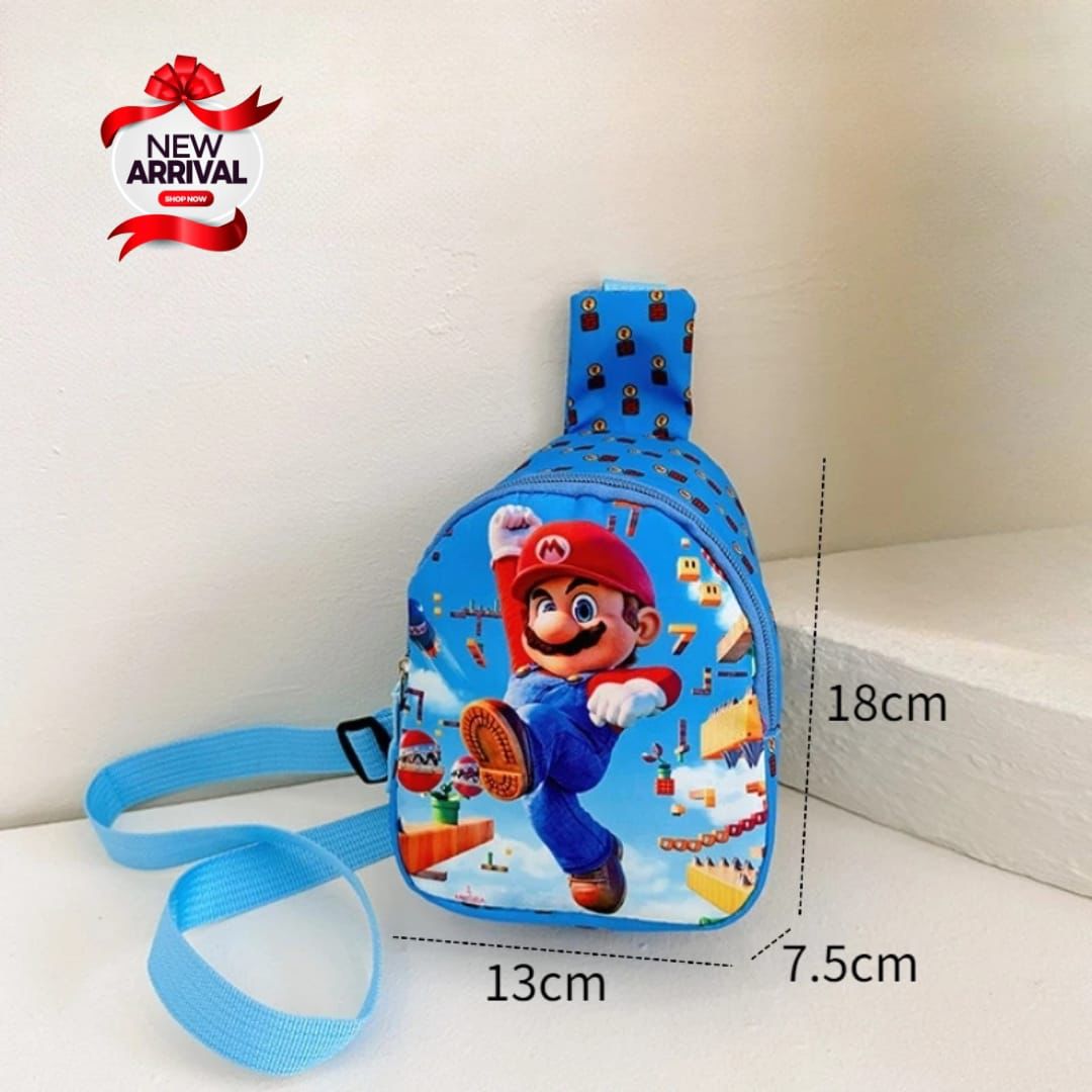 New Disney Character Waist Side Cross Body Bag for Kids