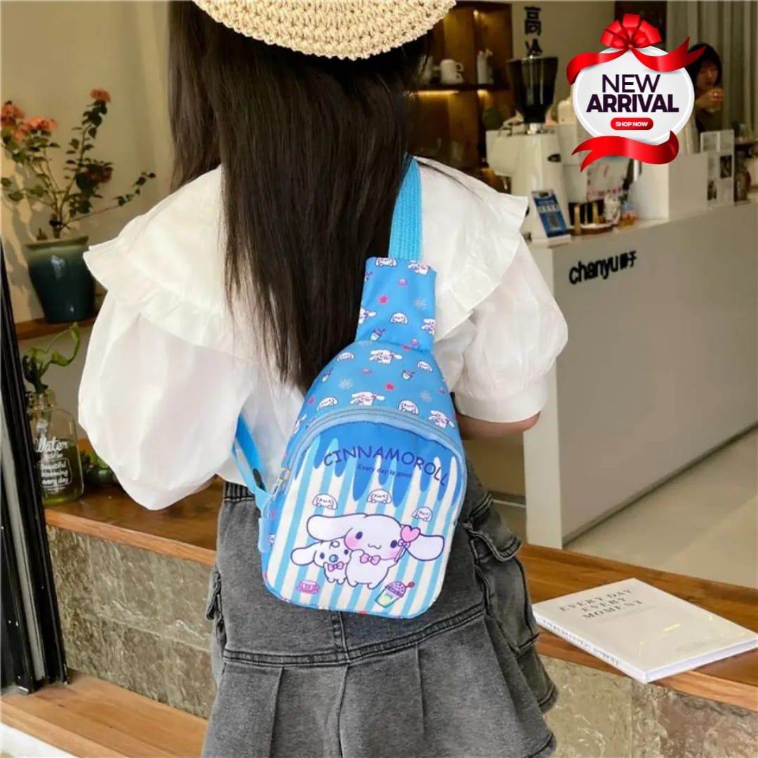 New Disney Character Waist Side Cross Body Bag for Kids