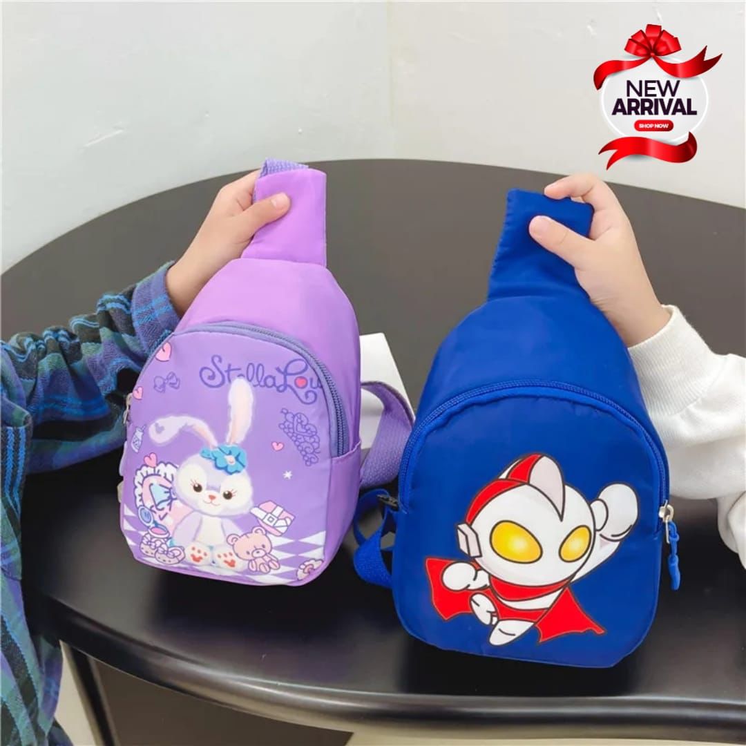 New Disney Character Waist Side Cross Body Bag for Kids