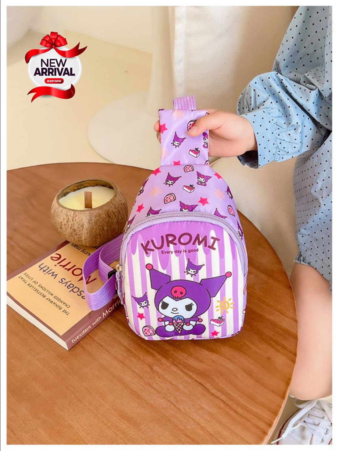 New Disney Character Waist Side Cross Body Bag for Kids