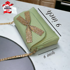 Front Bow Cross Body Bag for girls