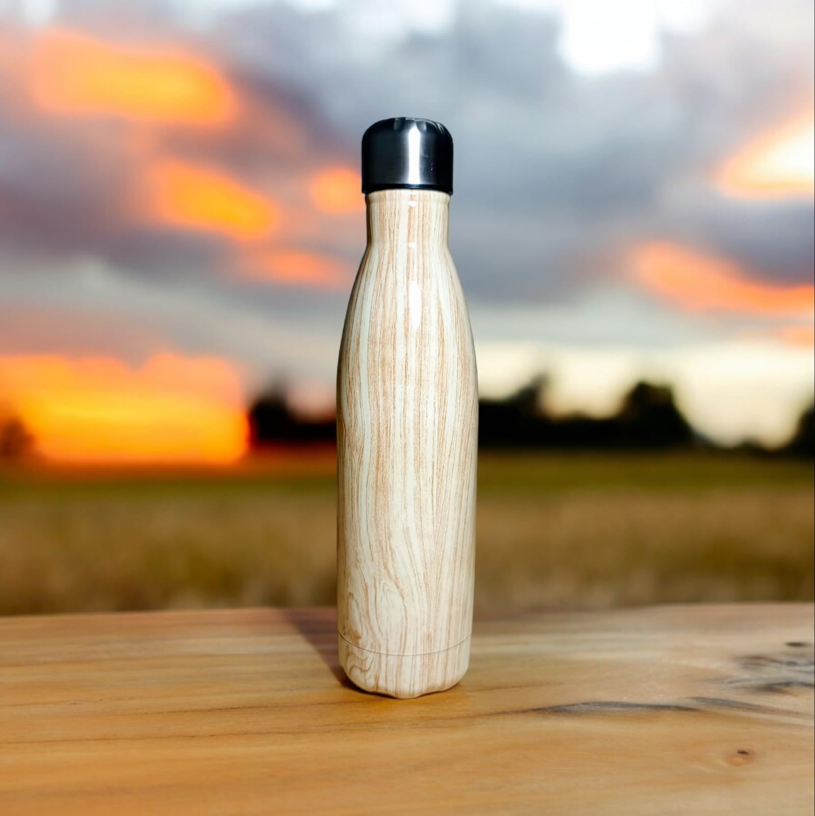 Stainless steel water bottle 500ML.