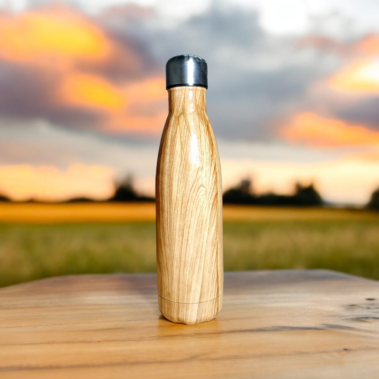 Stainless steel water bottle 500ML.