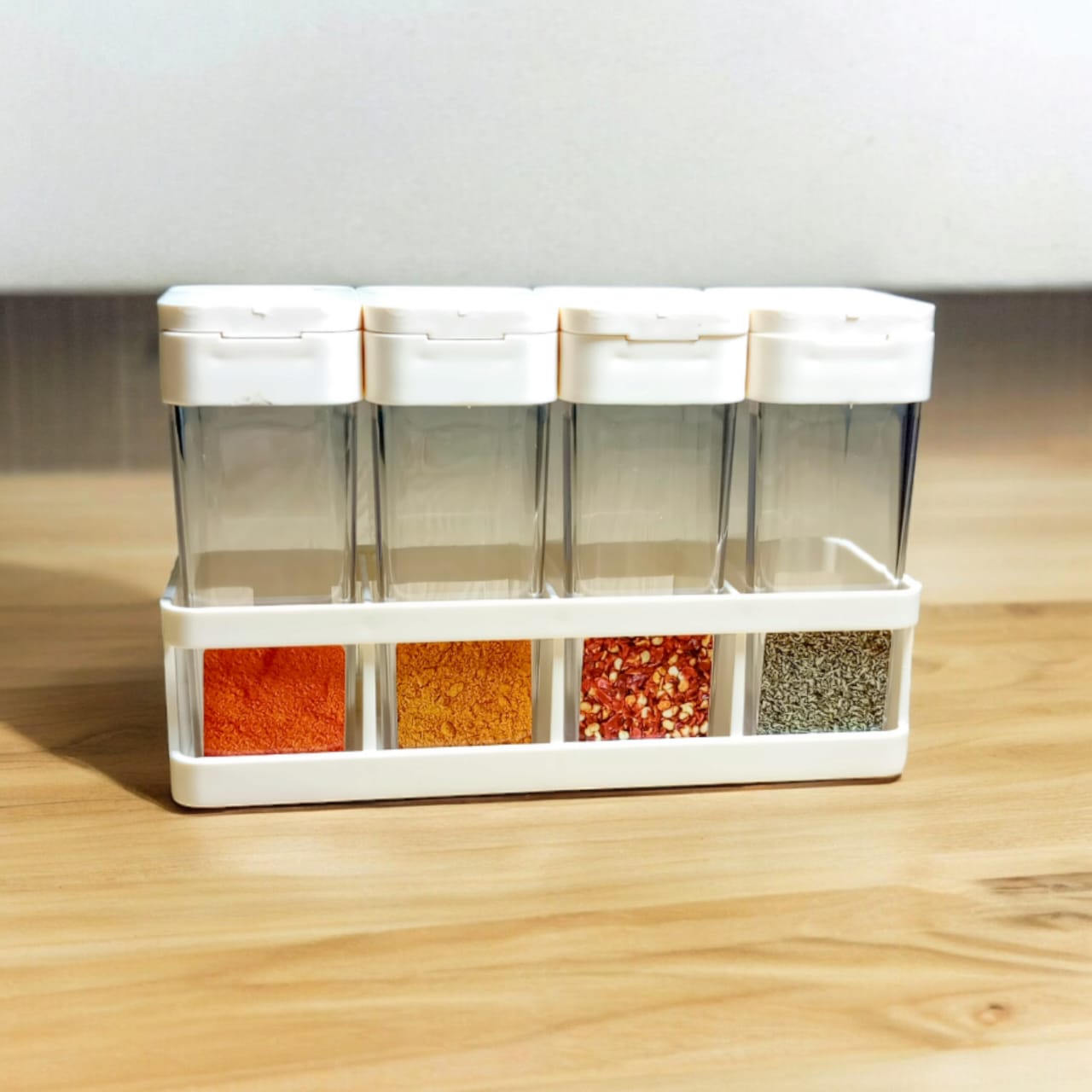 Pack of 4spice box With stand