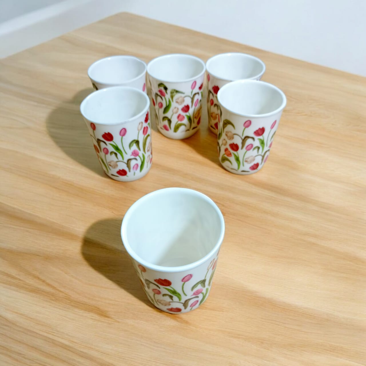 Melamine Printed Water Glass