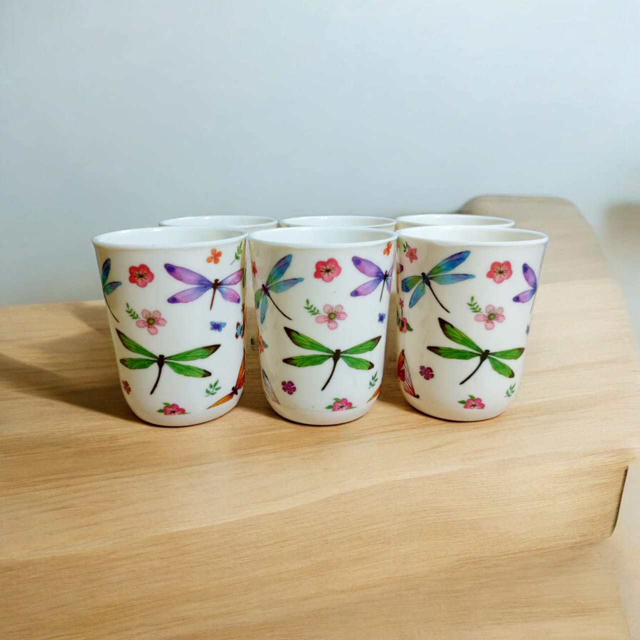 Melamine Printed Water Glass