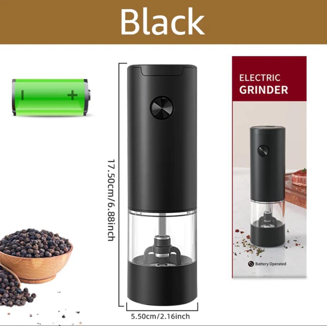 Electric Pepper Grinder with Led (Battery Operated)